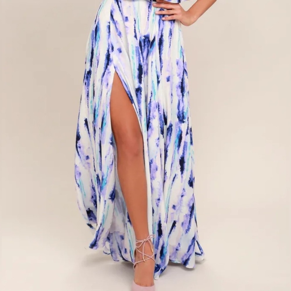 Lulu’s XS Ingenue Maxi Skirt